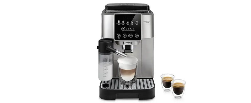 Magnifica Coffee Machine with Automatic Milk Frother, One Touch Latte, Built-in Grinder,