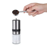 Black Color Handle Ceramic Corn hand Manual Coffee Grinder