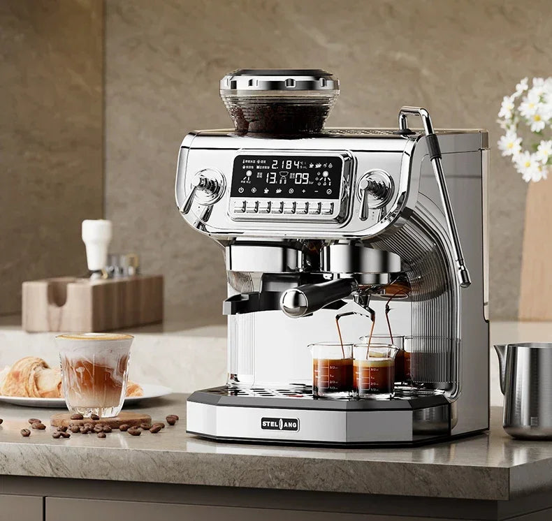 Hotel electric high pressure coffee maker