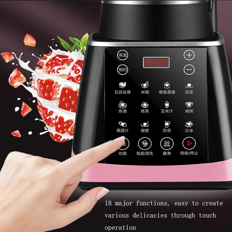 Full-automatic Heating Wall Breaker Filter Free Food Processor Food Mixer Blenders Liquidificador