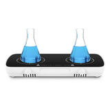 Mini Magnetic Stirrer with Stir Bar,2 Independent Working Panel Lab Mixer