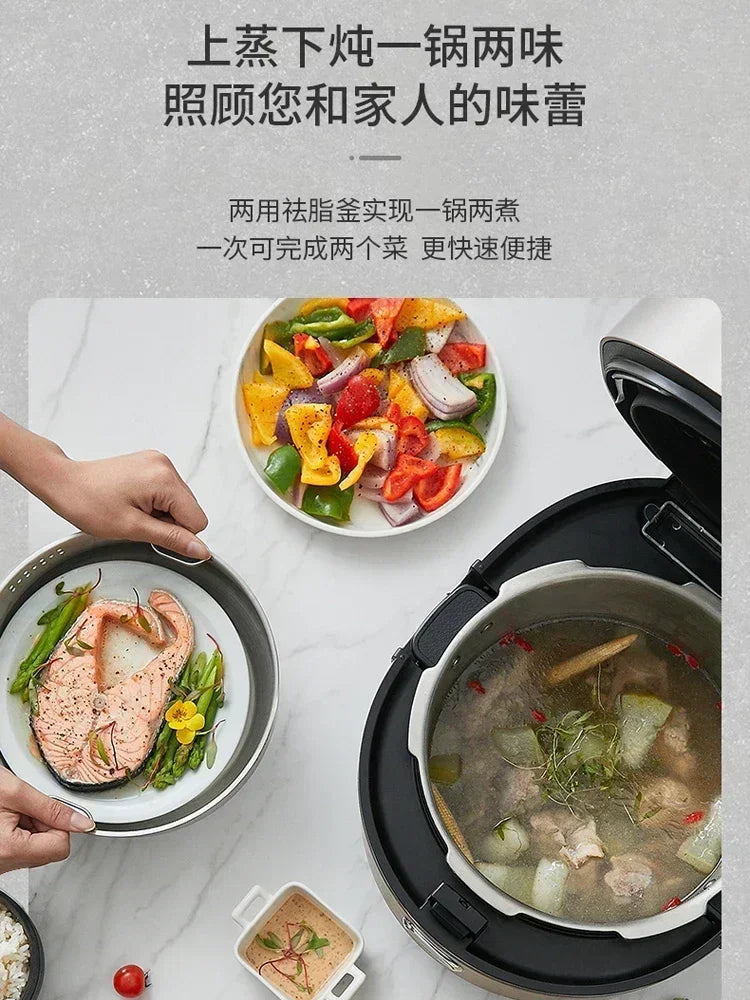 Electric pressure cooker multifunctional new household intelligent large capacity electric pressure cooker