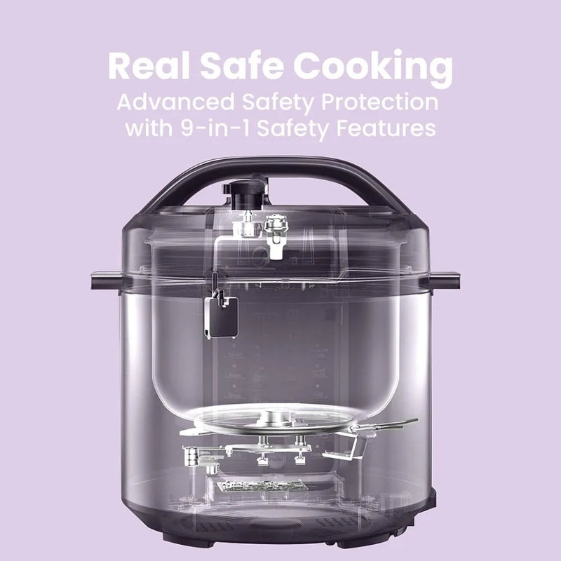 Pressure Cooker Multi-Functional Programmable Slow Cooker