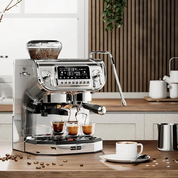 Hotel electric high pressure coffee maker