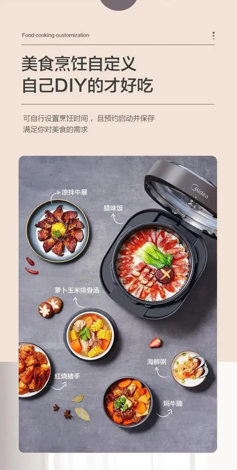 large-capacity electric pressure cooker household Double bile pressure cooker multi-function pressure cooker