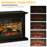 Electric Fireplace, electric heater, Fire Place Heater adjustable temperature, overheat protection, Space Saving