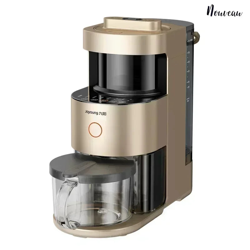 Multifunctional fully automatic cleaning-free household desktop silent wall-breaking food processor without hand washing