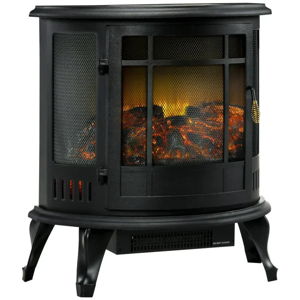 electric fireplace, electric heater, adjustable temperature fireplace heater, overheat protection