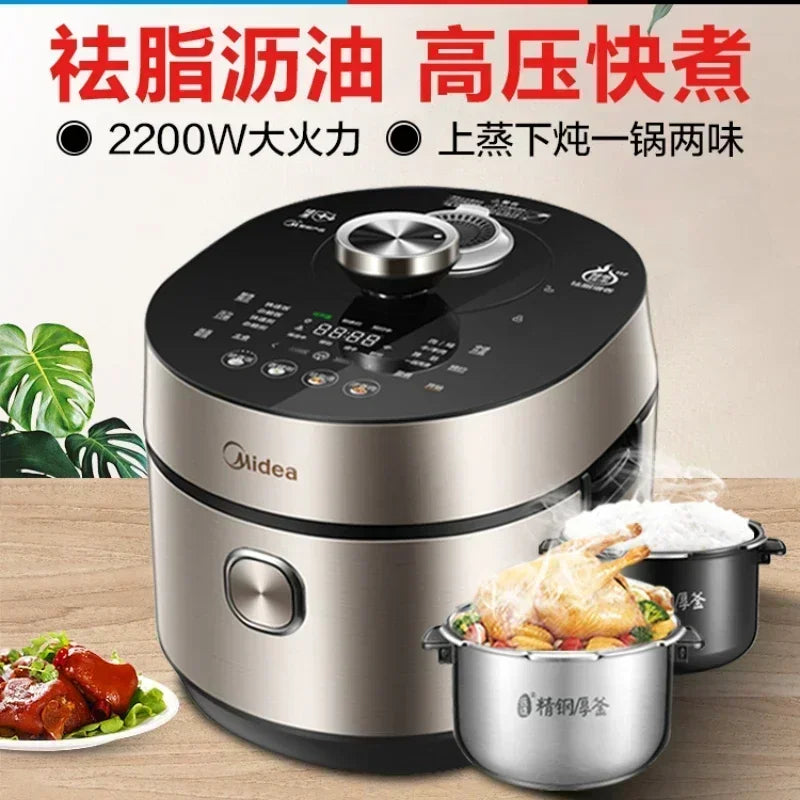 Electric pressure cooker multifunctional new household intelligent large capacity electric pressure cooker