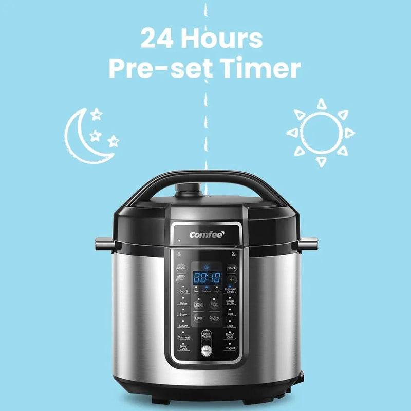 Pressure Cooker Multi-Functional Programmable Slow Cooker