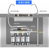 Six-Level Direct Drinking Water Purifier Household Kitchen Ultrafiltration Water Purifier Tap Water Filter